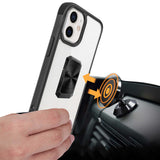 Apple iPhone 12 Kılıf Zore V-Bax Kapak Siyah
