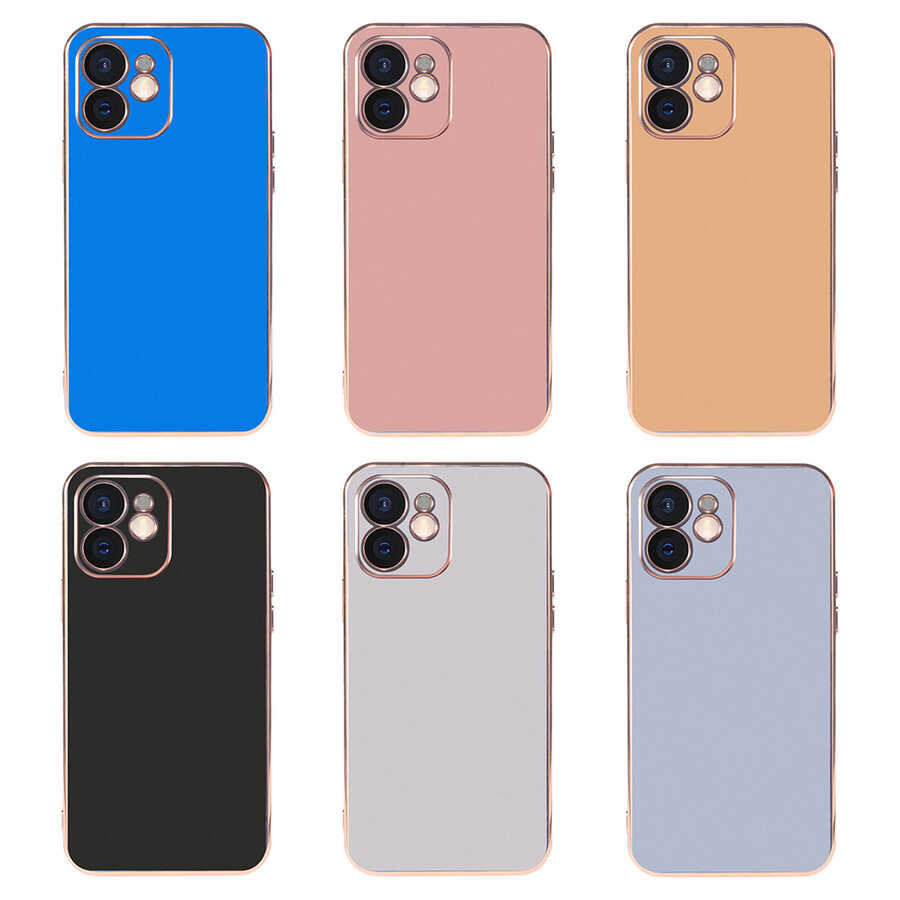 Apple iPhone 12 Kılıf Zore Viyana Kapak Siyah
