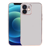 Apple iPhone 12 Kılıf Zore Viyana Kapak Gümüş