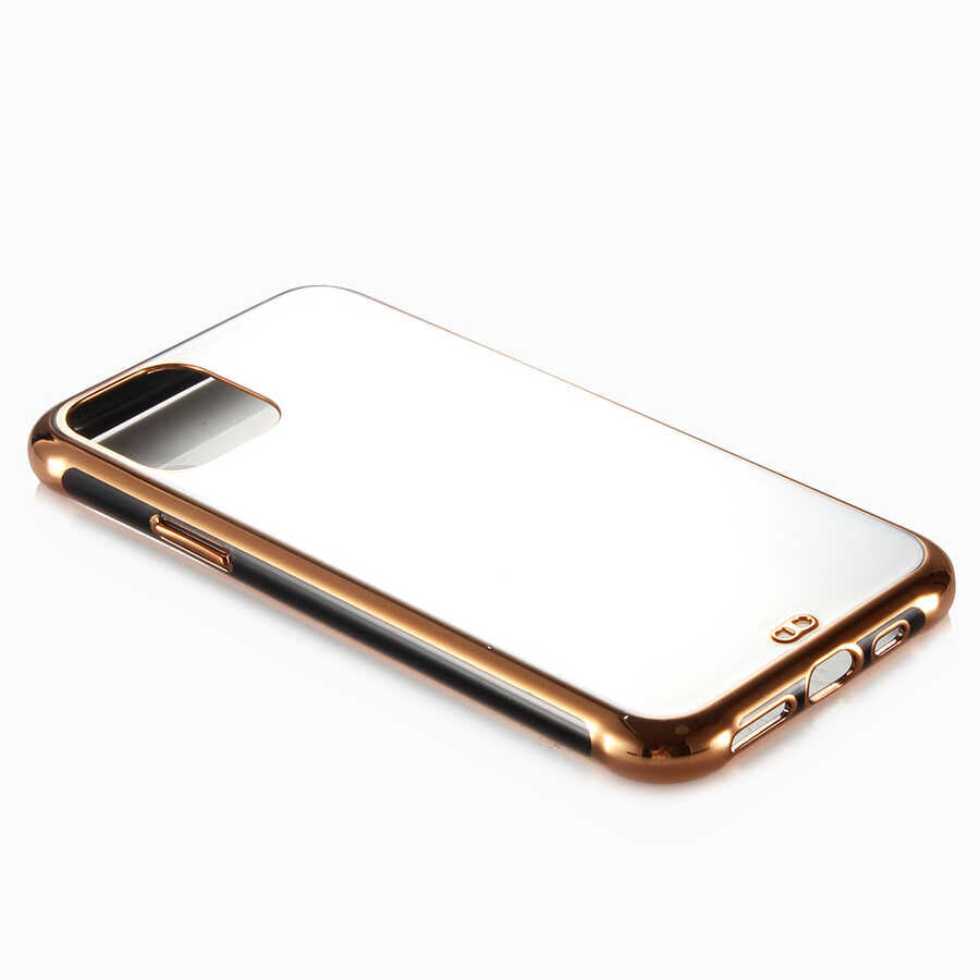 Apple iPhone 12 Kılıf Zore Voit Kapak Beyaz