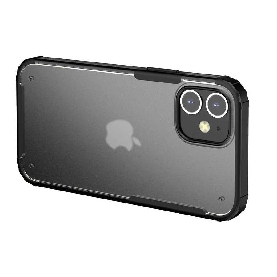 Apple iPhone 12 Kılıf Zore Volks Kapak Kırmızı