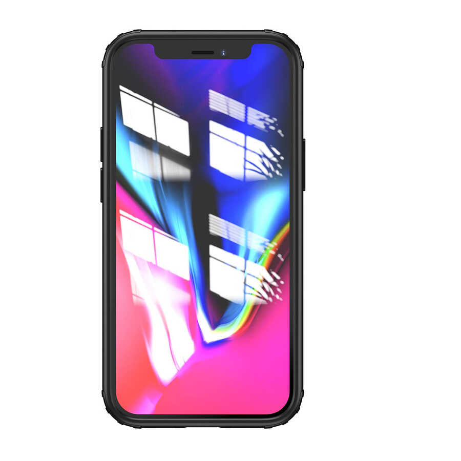 Apple iPhone 12 Kılıf Zore Volks Kapak Koyu Yeşil