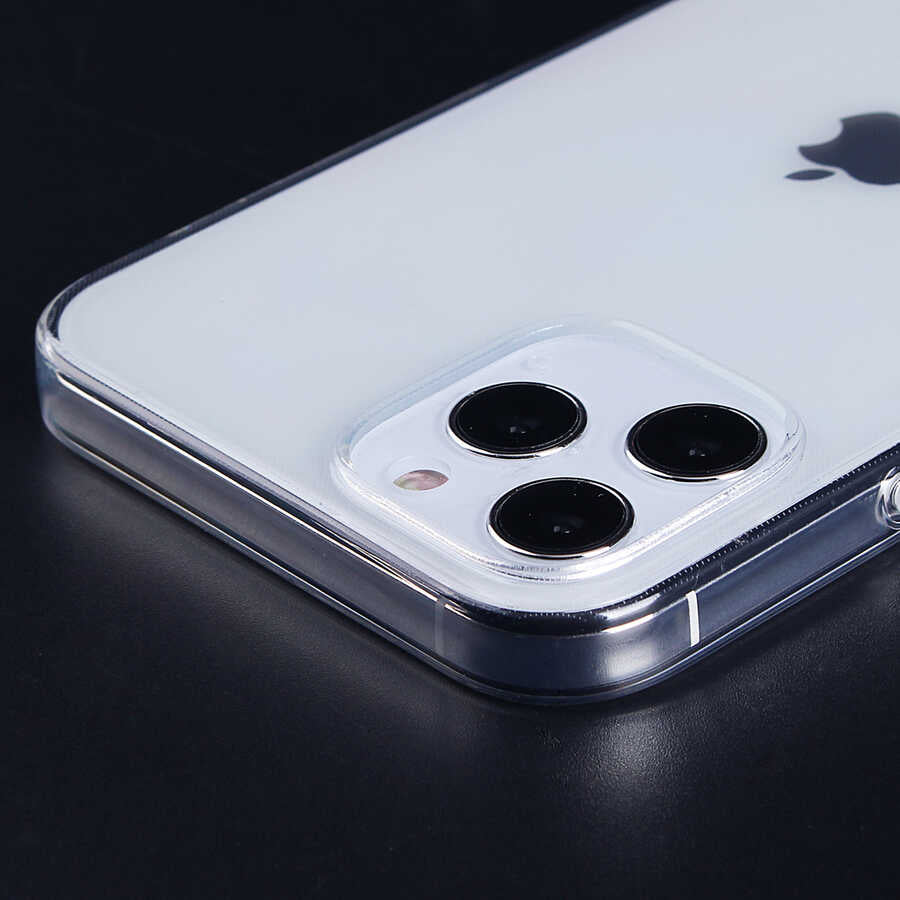 Apple iPhone 12 Mini Kılıf Zore İmax Silikon Siyah
