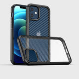 Apple iPhone 12 Mini Kılıf Zore İnoks Kapak Mavi