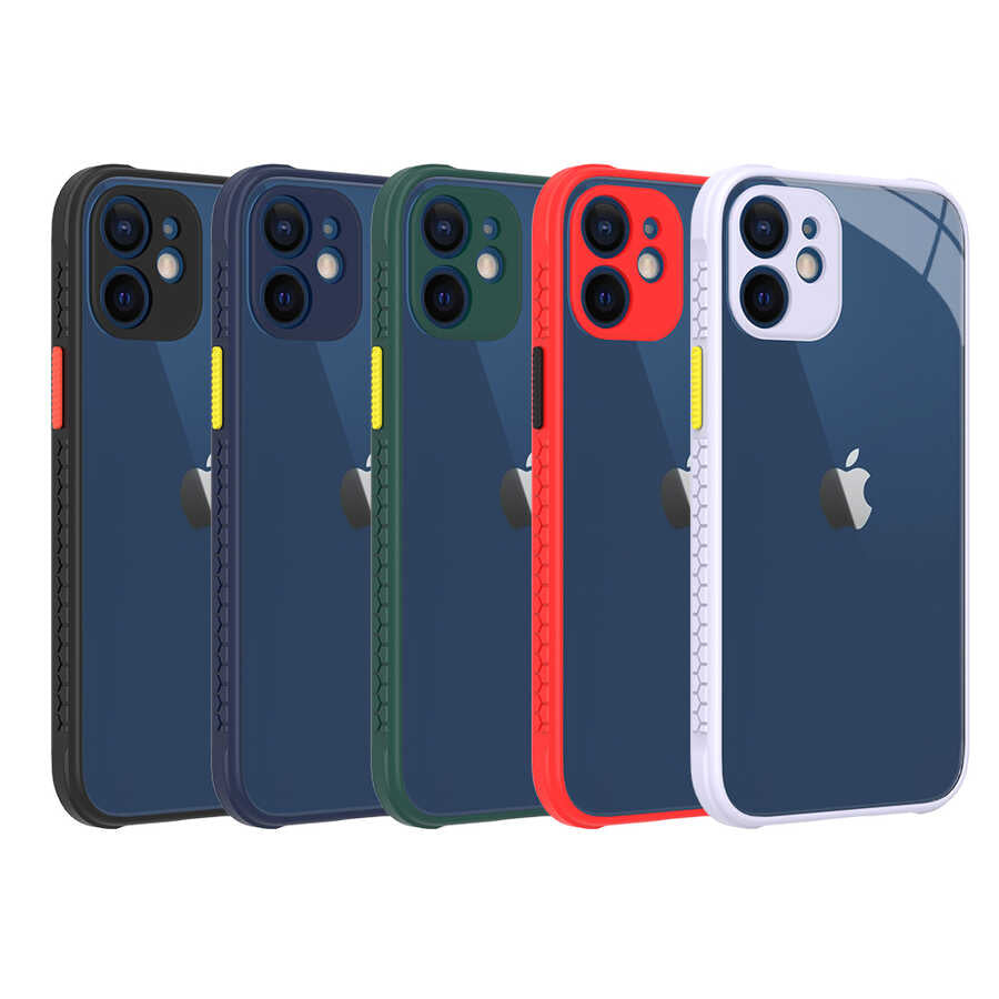 Apple iPhone 12 Mini Kılıf Zore Kaff Kapak Mor