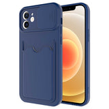 Apple iPhone 12 Mini Kılıf Zore Kartix Kapak Lacivert