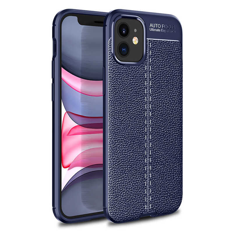Apple iPhone 12 Mini Kılıf Zore Niss Silikon Kapak Kırmızı