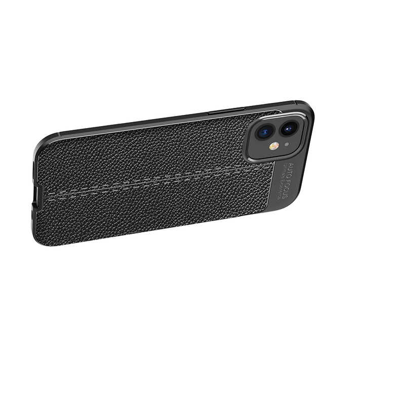 Apple iPhone 12 Mini Kılıf Zore Niss Silikon Kapak Kırmızı