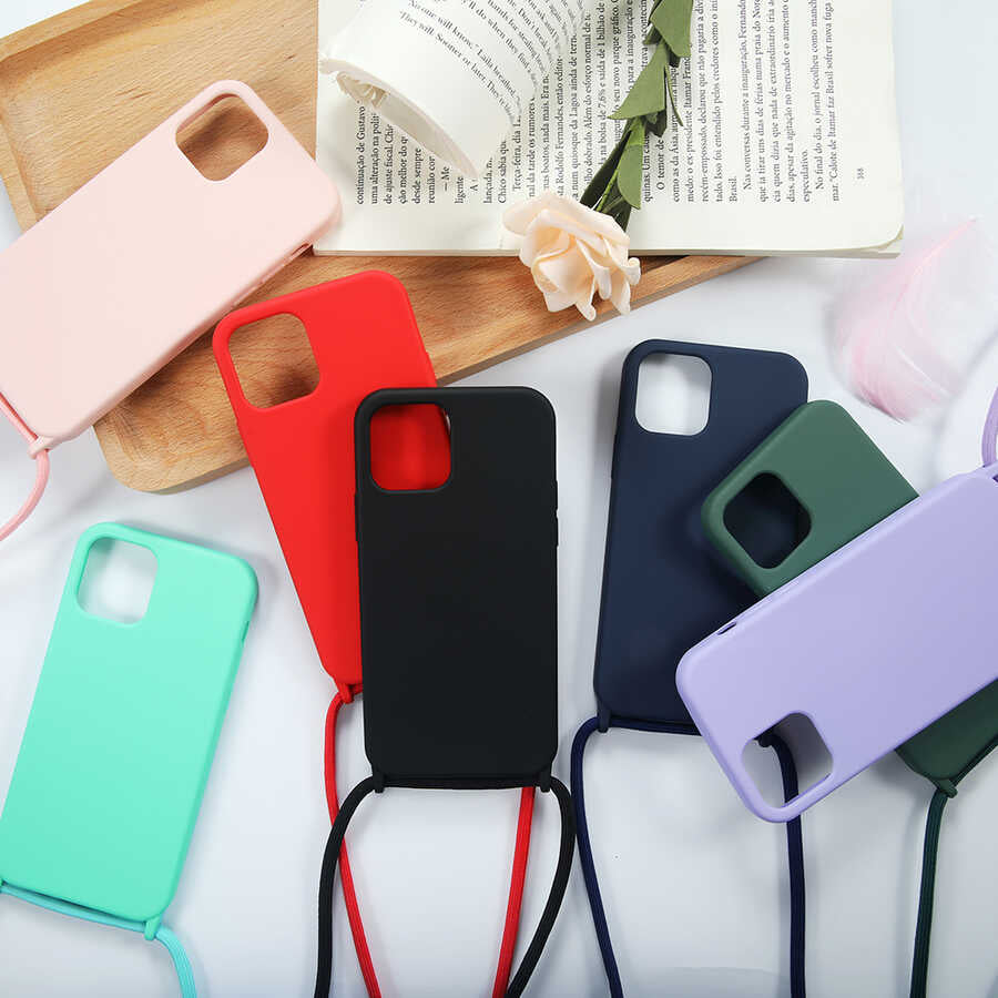 Apple iPhone 12 Mini Kılıf Zore Ropi Kapak Lacivert
