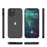 Apple iPhone 12 Mini Kılıf Zore Süper Silikon Kapak Renksiz