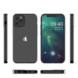 Apple iPhone 12 Mini Kılıf Zore Süper Silikon Kapak Renksiz