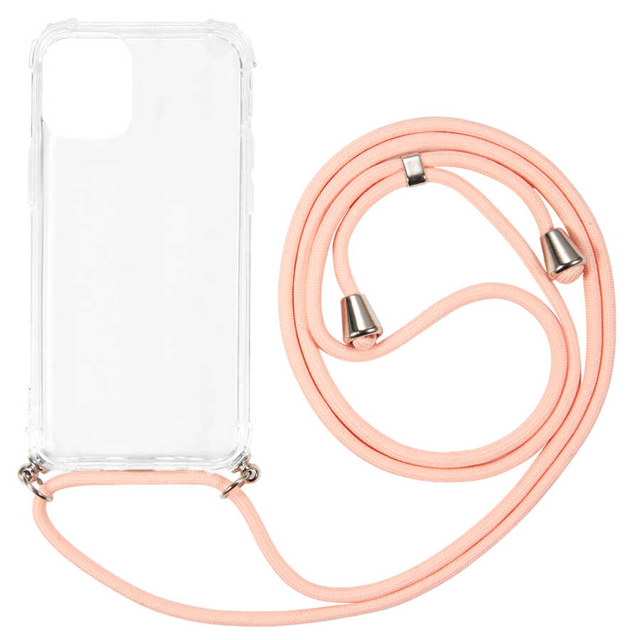 Apple iPhone 12 Mini Kılıf Zore X-Rop Kapak Renksiz