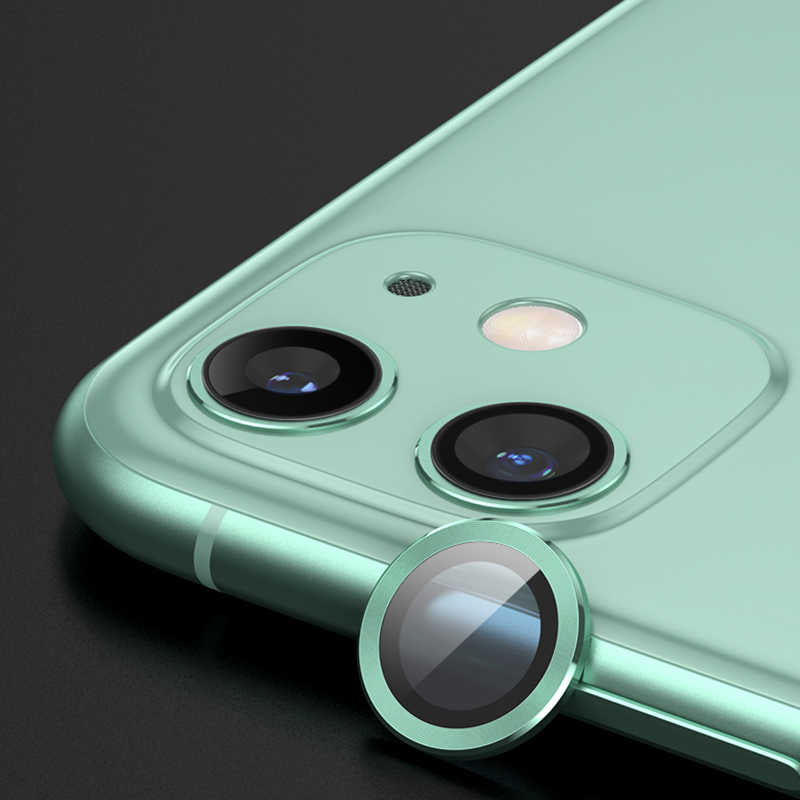 Apple iPhone 12 Mini Zore CL-01 Kamera Lens Koruyucu Kırmızı
