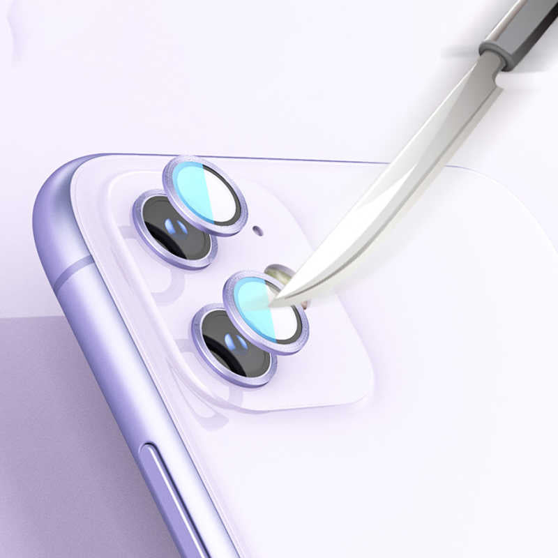 Apple iPhone 12 Mini Zore CL-02 Kamera Lens Koruyucu Colorful