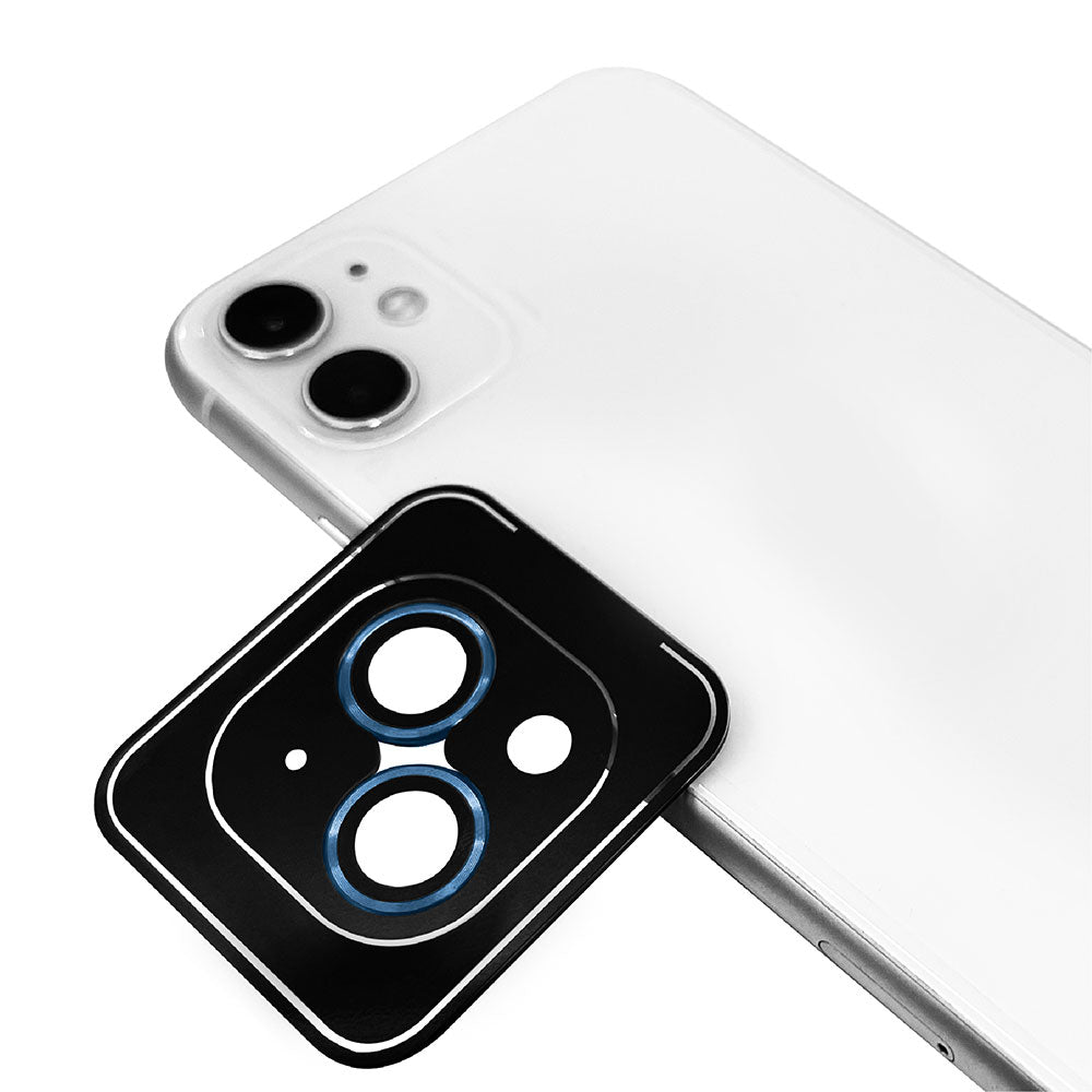 Apple iPhone 12 Mini Zore CL-09 Kamera Lens Koruyucu Lacivert