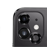 Apple iPhone 12 Mini Zore CL-12 Premium Safir Parmak İzi Bırakmayan Anti-Reflective Kamera Lens Koruyucu Gümüş