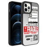 Apple iPhone 12 Pro Kılıf Aynalı Desenli Kamera Korumalı Parlak Zore Mirror Kapak Fragile