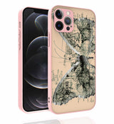 Apple iPhone 12 Pro Kılıf Desenli Kamera Korumalı Parlak Zore Nora Kapak NO4