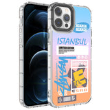 Apple iPhone 12 Pro Kılıf Kamera Korumalı Renkli Desenli Sert Silikon Zore Korn Kapak NO1
