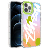 Apple iPhone 12 Pro Kılıf Kamera Korumalı Renkli Desenli Sert Silikon Zore Korn Kapak NO2
