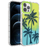 Apple iPhone 12 Pro Kılıf Kamera Korumalı Renkli Desenli Sert Silikon Zore Korn Kapak NO8