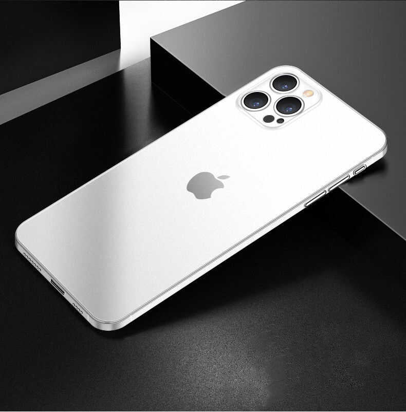 Apple iPhone 12 Pro Kılıf Zore Blok Kapak Renksiz