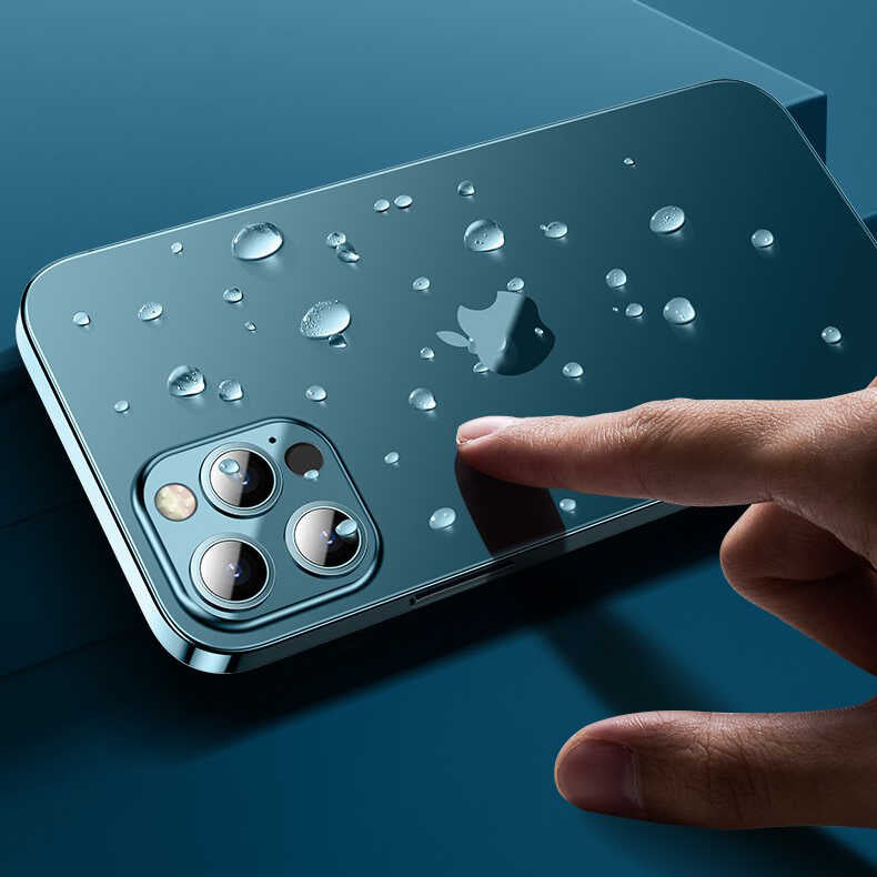 Apple iPhone 12 Pro Kılıf Zore Blok Kapak Renksiz