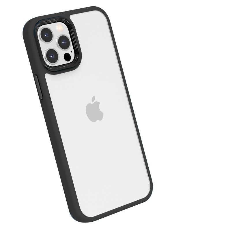 Apple iPhone 12 Pro Kılıf Zore Cann Kapak Siyah