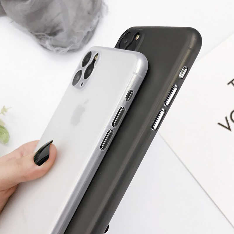 Apple iPhone 12 Pro Kılıf Zore Eko PP Kapak Renksiz