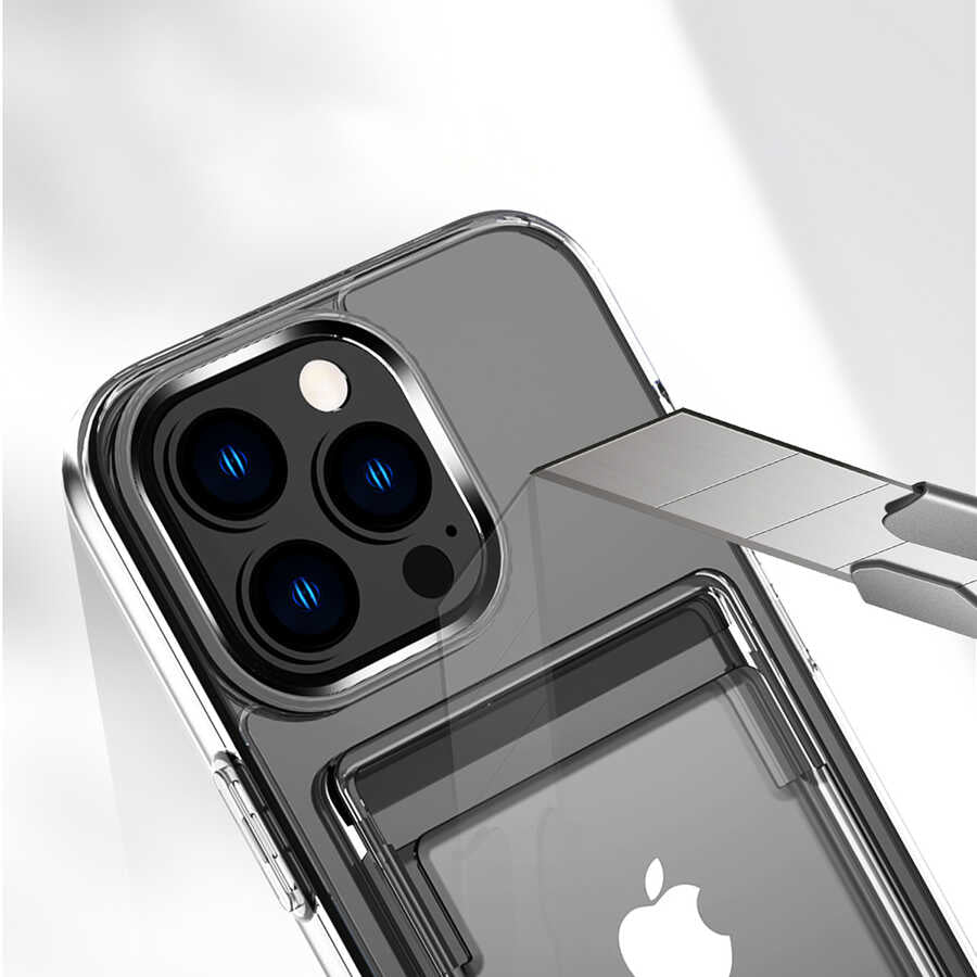 Apple iPhone 12 Pro Kılıf Zore Ensa Kapak Renksiz