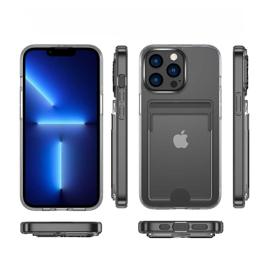 Apple iPhone 12 Pro Kılıf Zore Ensa Kapak Renksiz