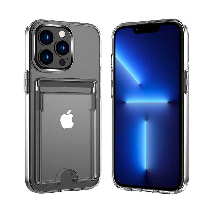 Apple iPhone 12 Pro Kılıf Zore Ensa Kapak Renksiz