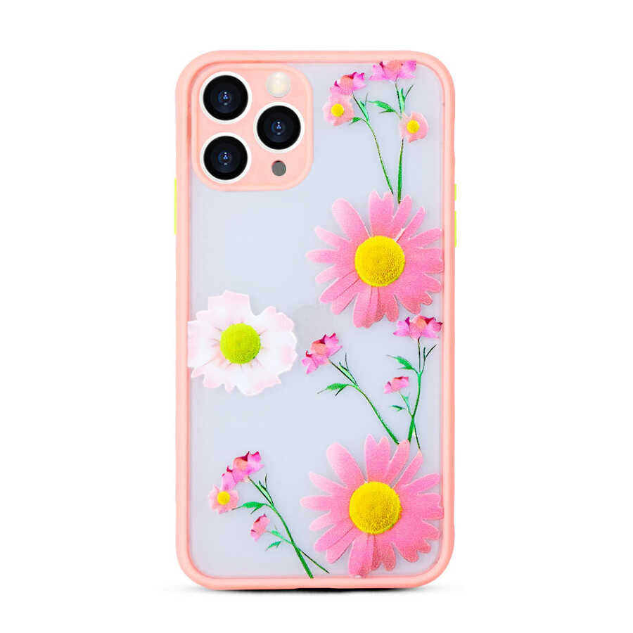 Apple iPhone 12 Pro Kılıf Zore Fily Kapak Pembe