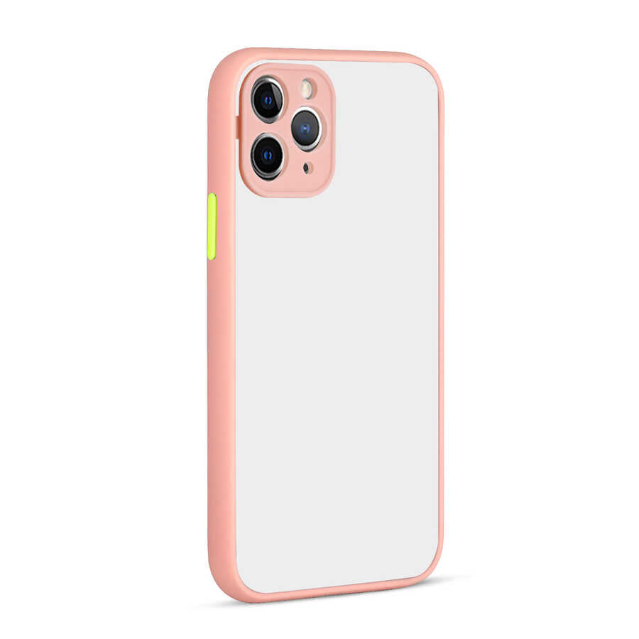Apple iPhone 12 Pro Kılıf Zore Hux Kapak Pembe