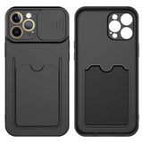 Apple iPhone 12 Pro Kılıf Zore Kartix Kapak Koyu Yeşil