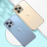 Apple iPhone 12 Pro Kılıf Zore Mat Gbox Kapak Gümüş