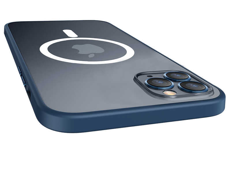 Apple iPhone 12 Pro Kılıf Zore Mokka Wireless Kapak Lila