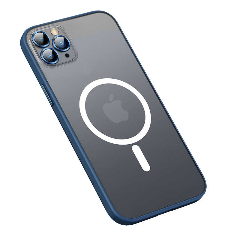 Apple iPhone 12 Pro Kılıf Zore Mokka Wireless Kapak Lila