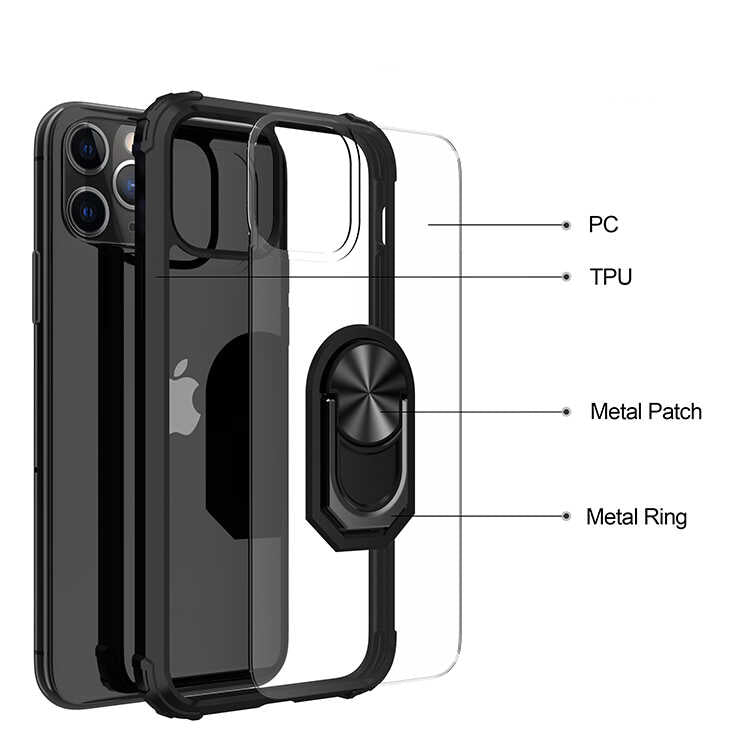 Apple iPhone 12 Pro Kılıf Zore Mola Kapak Lacivert