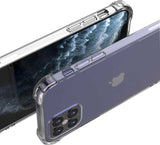Apple iPhone 12 Pro Kılıf Zore Nitro Anti Shock Silikon Renksiz