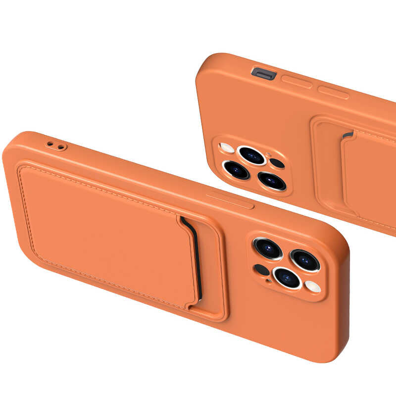 Apple iPhone 12 Pro Kılıf Zore Ofix Kapak Siyah