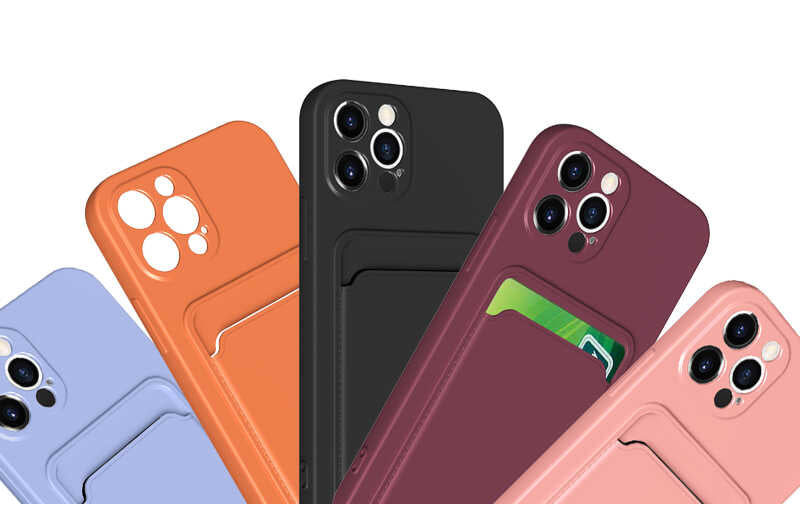 Apple iPhone 12 Pro Kılıf Zore Ofix Kapak Lila