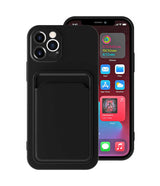 Apple iPhone 12 Pro Kılıf Zore Ofix Kapak Siyah