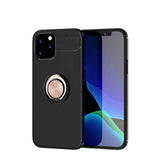 Apple iPhone 12 Pro Kılıf Zore Ravel Silikon Kapak Siyah-Rose Gold