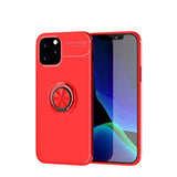 Apple iPhone 12 Pro Kılıf Zore Ravel Silikon Kapak Kırmızı