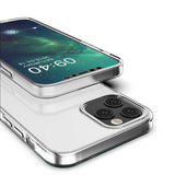 Apple iPhone 12 Pro Kılıf Zore Süper Silikon Kapak Renksiz