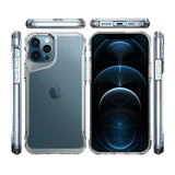 Apple iPhone 12 Pro Kılıf Zore T-Max Kapak Renksiz