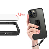 Apple iPhone 12 Pro Kılıf Zore V-Bax Kapak Siyah