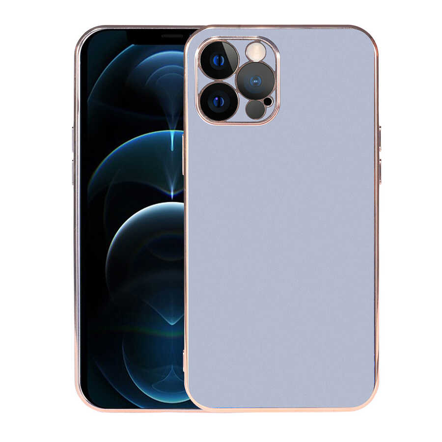 Apple iPhone 12 Pro Kılıf Zore Viyana Kapak Rose Gold
