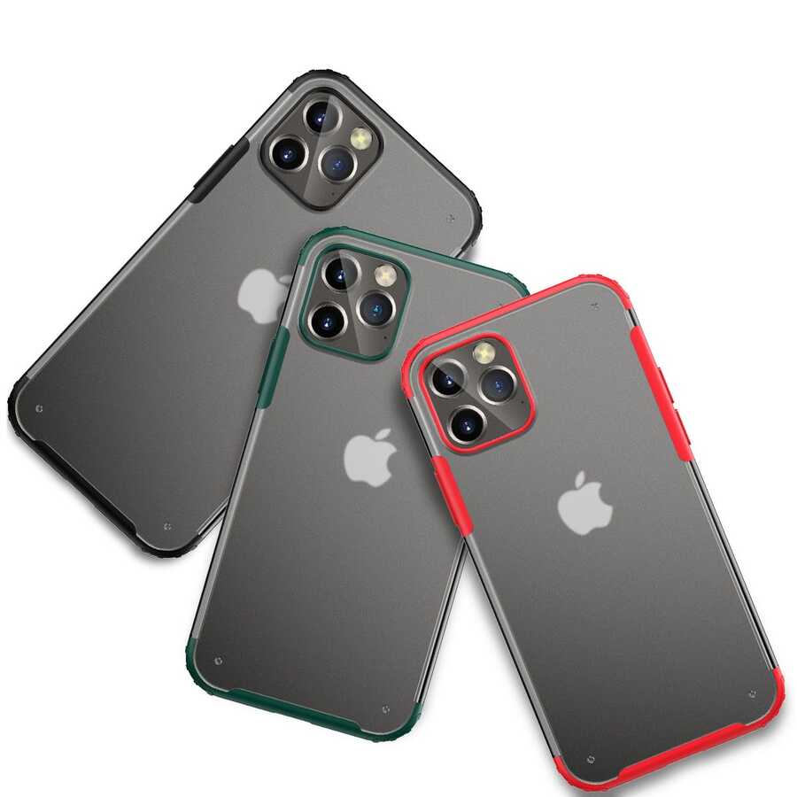 Apple iPhone 12 Pro Kılıf Zore Volks Kapak Koyu Yeşil